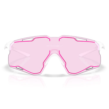 Oakley Occhiali da Sole OO9538D 953806 Cybr Lightning Bianco Prizm Low Light Unisex