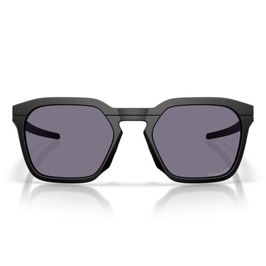 Oakley Occhiali da Sole OO9555 955501 HSTN SQ 2.0 Nero Opaco Prizm Grey Unisex