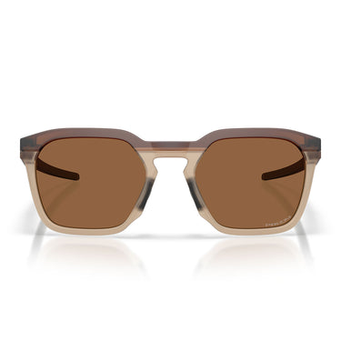 Oakley Occhiali da Sole OO9555 955502 HSTN SQ 2.0 Rootbeer Opaco Prizm Bronze Unisex