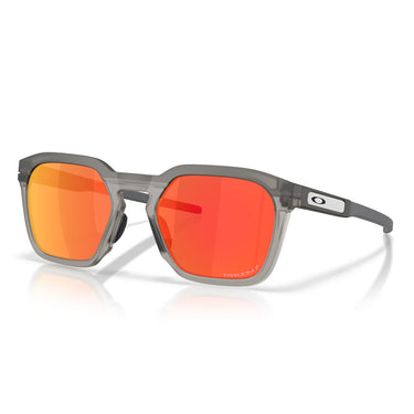 Oakley Occhiali da Sole OO9555 955506 HSTN SQ 2.0 Grigio Fumo Opaco Prizm Ruby Unisex Polarizzati 2
