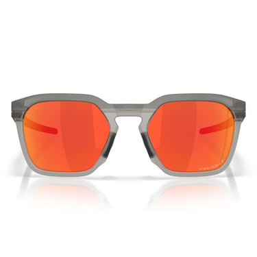 Oakley Occhiali da Sole OO9555 955506 HSTN SQ 2.0 Grigio Fumo Opaco Prizm Ruby Unisex Polarizzati