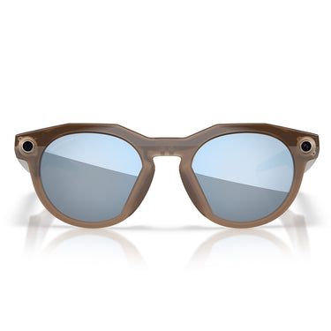 Oakley Lunettes de Soleil OW8002 800206 Meta HSTN Marron Fumé/Prizm Deep Water Unisexe Polarisées