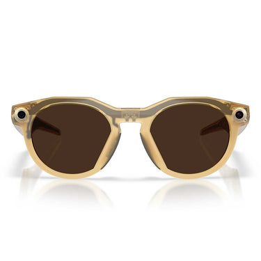 Oakley Occhiali da Sole OW8002 800208 Meta HSTN Giallo Curry Chiaro Marrone Unisex Fotocromatici