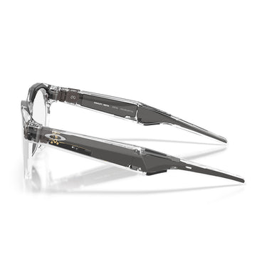 Oakley Occhiali da Vista OW8002 800205 Meta HSTN Trasparente Trasparente Grigio Unisex Fotocromatici 5