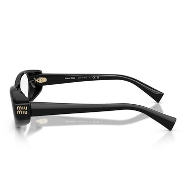 Miu Miu Occhiali da Vista MU03ZV 16K1O1 Nero/Trasparente Donna 2