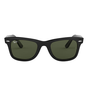 Ray-Ban Sonnenbrille RB2140 901 Wayfarer Classic Original Schwarz-Grün G-15 Unisex