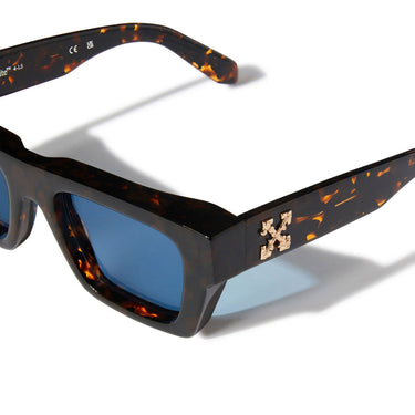 Off-White Sonnenbrille OERI008 6045 Virgil Havana/Blau Unisex 1
