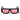 Off-White Sonnenbrille OERI13F 11028 Vancouver Schwarz/Burgund Unisex