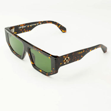 Off-White Sonnenbrille OERI13F 6055 Vancouver Havana/Grün Unisex 2