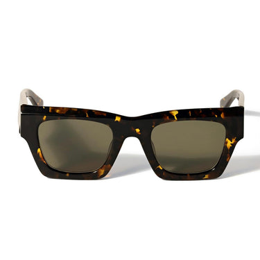 Off-White Occhiali da Sole OW1006 6055 Davie Marrone Verde Unisex