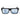 Off-White Occhiali da Sole OW1034 1040 Casper Nero/Blu Unisex
