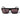 Off-White Occhiali da Sole OW1039 1007 Warwick Nero Grigio Scuro Unisex