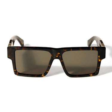 Off-White Occhiali da Sole OW1057 6055 Henderson Marrone/Verde Unisex