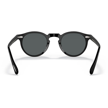 Oliver Peoples Occhiali da Sole OV5217S 1031P2 Gregory Peck Nero Semi Matte Grigio Scuro Unisex Polarizzati 4