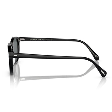 Oliver Peoples Occhiali da Sole OV5217S 1031P2 Gregory Peck Nero Semi Matte Grigio Scuro Unisex Polarizzati 3