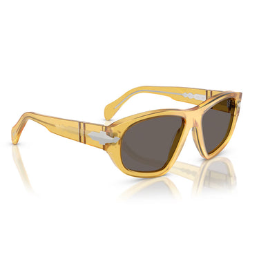 Persol Lunettes de Soleil PO0050S 204/B1 Miel/Gris Foncé Unisexe 5