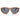 Persol Lunettes de Soleil PO0050S 96/56 Terre de Sienne/Bleu Unisexe