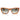 Persol Sunglasses PO0091S 960/3A Striated Brown/Smoky Green Unisex