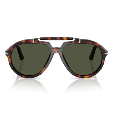Persol Sonnenbrille PO0202S 24-31 X Netflix Serie Sienna Havana-Grün Unisex