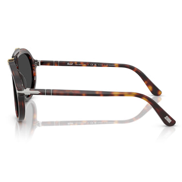 Persol Occhiali da Sole PO0202S 24/48 X Netflix Serie Senna Havana/Nero Unisex Polarizzati 2