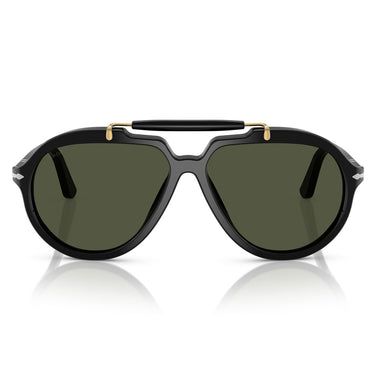 Persol Gafas de Sol PO0202S 95-31 X Netflix Serie Sienna Nero-Verde Unisex 1