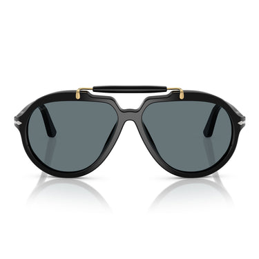 Persol Sunglasses PO0202S 95/3R X Netflix Series Senna Black/Blue Unisex