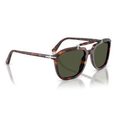 Persol Occhiali da Sole PO0203S 24/31 Senna Havana/Verde Unisex Polarizzati 4
