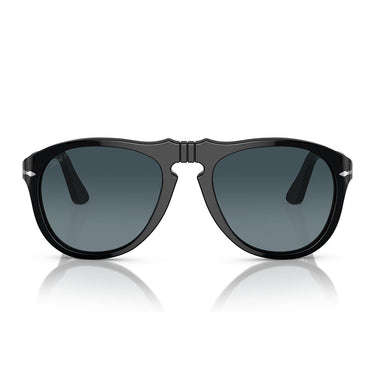 Persol Occhiali da Sole PO0649 95/S3 Nero/Blu Sfumato Unisex Polarizzati