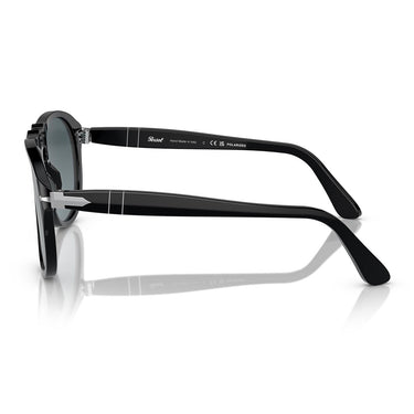 Persol Occhiali da Sole PO0649 95/S3 Nero/Blu Sfumato Unisex Polarizzati 2