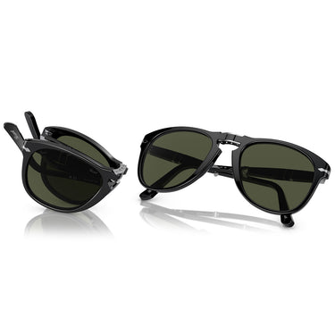 Persol Sonnenbrille PO0714 95-31 Faltbar Schwarz-Grün Unisex 4