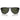 Persol Sonnenbrille PO0714 95-31 Faltbar Schwarz-Grün Unisex
