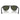 Persol Lunettes de Soleil PO0714 95-31 Pliables Noir-Vert Unisexe 3