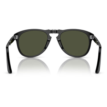 Persol Sonnenbrille PO0714 95-31 Faltbar Schwarz-Grün Unisex 3