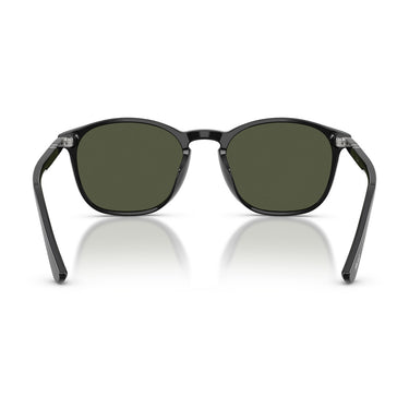 Persol Occhiali da Sole PO3007SX 95/31 Nero/Verde Unisex