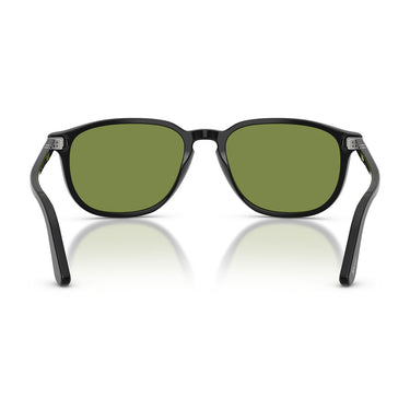 Persol Occhiali da Sole PO3019S 95/4E Nero/Verde Uomo 3