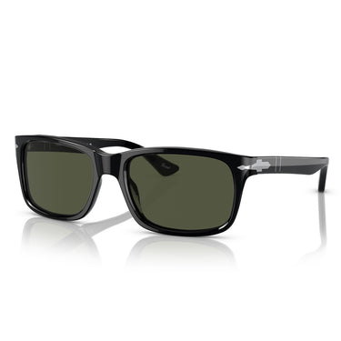Persol Occhiali da Sole PO3048S 95/31 Nero/Verde Unisex 1
