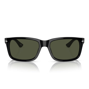 Persol Sunglasses PO3048S 95/31 Black/Green Unisex