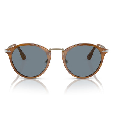 Persol Lunettes de Soleil PO3166S 960-56 Terre de Sienne-Bleu Unisexe