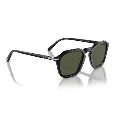 Persol Occhiali da Sole PO3292S 95/31 Nero/Verde Unisex 4