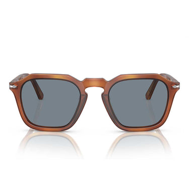 Persol Occhiali da Sole PO3292S 96/56 Terra di Siena/Azzurro Unisex