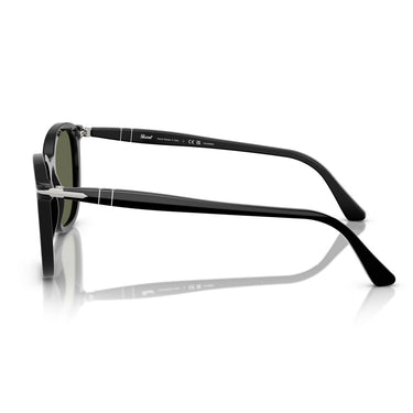 Persol Occhiali da Sole PO3355S 95/58 Nero/Verde Unisex Polarizzati 2