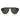 Persol Lunettes de Soleil PO3370S 95/31 Noir/Vert Unisexe