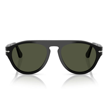Persol Sunglasses PO3370S 95/31 Black/Green Unisex