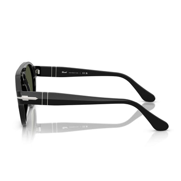 Persol Lunettes de Soleil PO3370S 95/31 Noir/Vert Unisexe 3