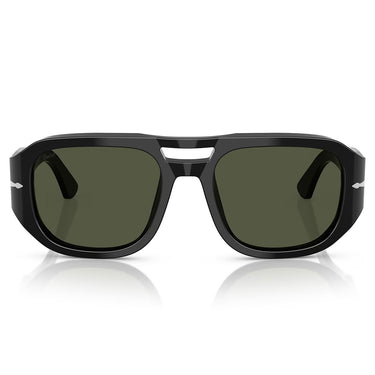 Persol Occhiali da Sole PO3373S 95/31 Vincent Nero/Verde Unisex