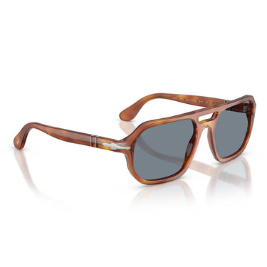 Persol Occhiali da Sole PO3393S 96/56 Guido Terra di Siena/Azzurro Unisex 4