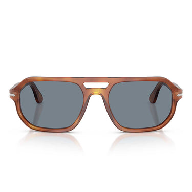 Persol Occhiali da Sole PO3393S 96/56 Guido Terra di Siena/Azzurro Unisex