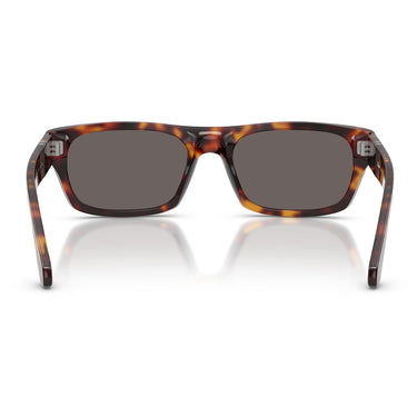 Persol Occhiali da Sole PO3398S 24 B1 Marrone Grigio Scuro Unisex 4