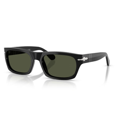 Persol Occhiali da Sole PO3398S 95 31 Nero Verde Unisex 2