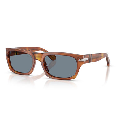 Persol Occhiali da Sole PO3398S 96/56 Terra di Siena/Azzurro Unisex 1
